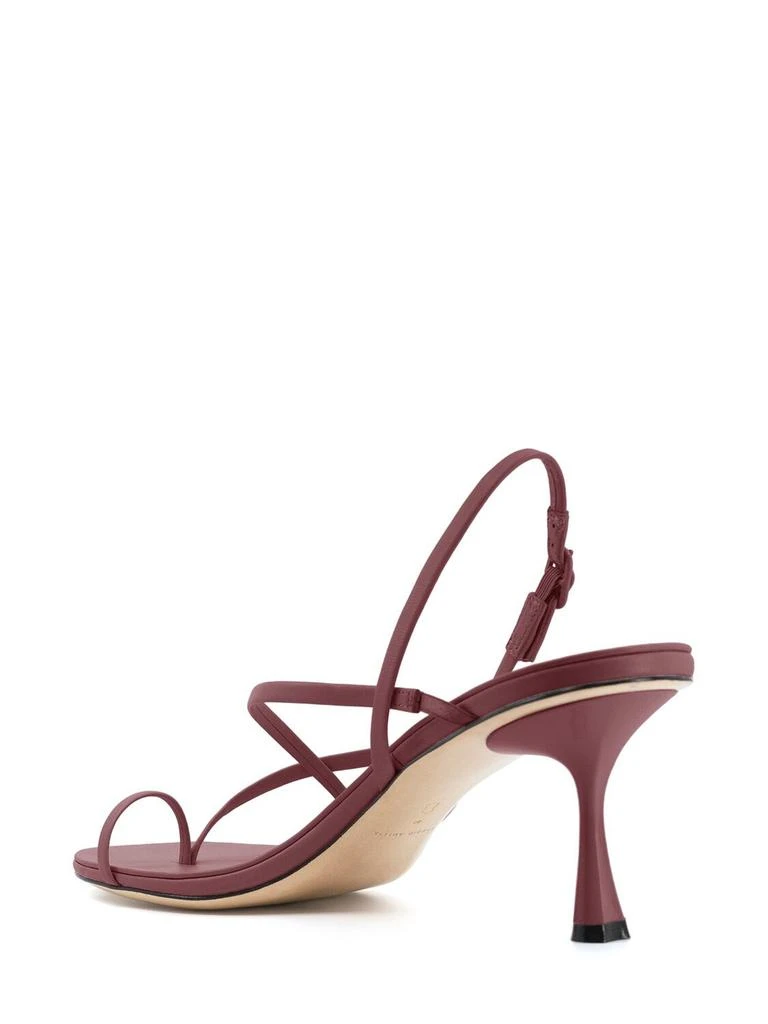 STUDIO AMELIA 70mm Agatha Leather Sandals 3