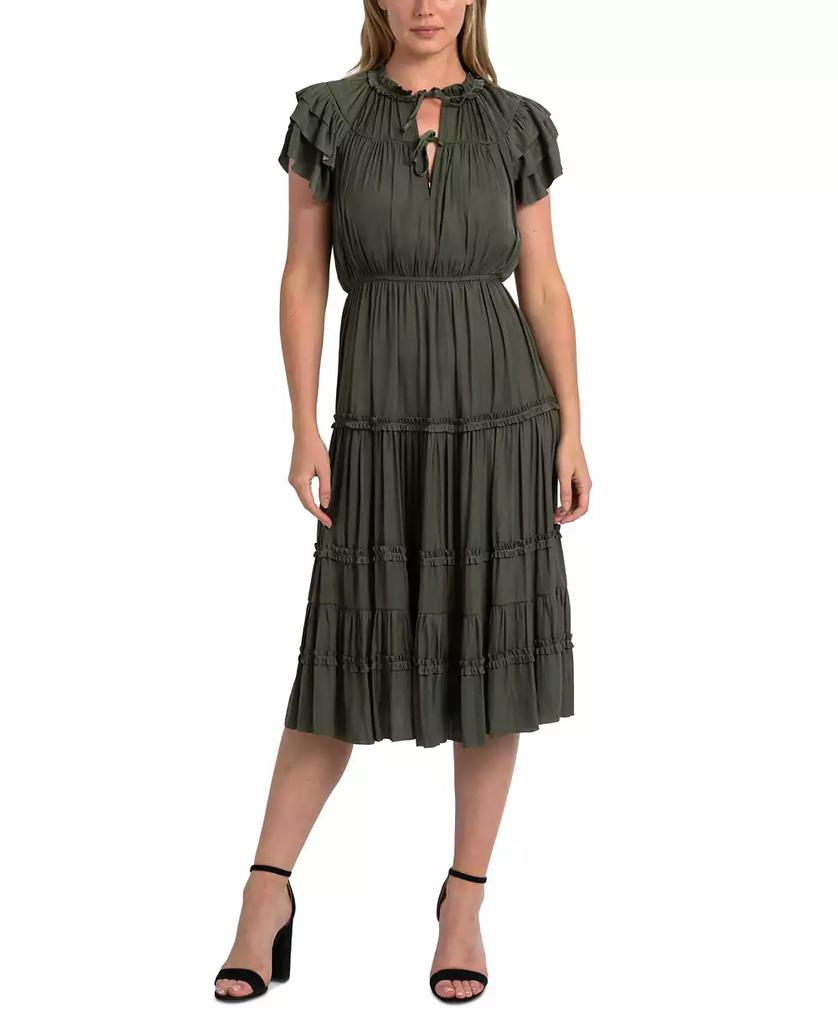 ☆Sam Edelman☆CHRISTY TWIST MIDI DRESS Sam Edelman Christy Twist Front Midi Dress – Bluefly