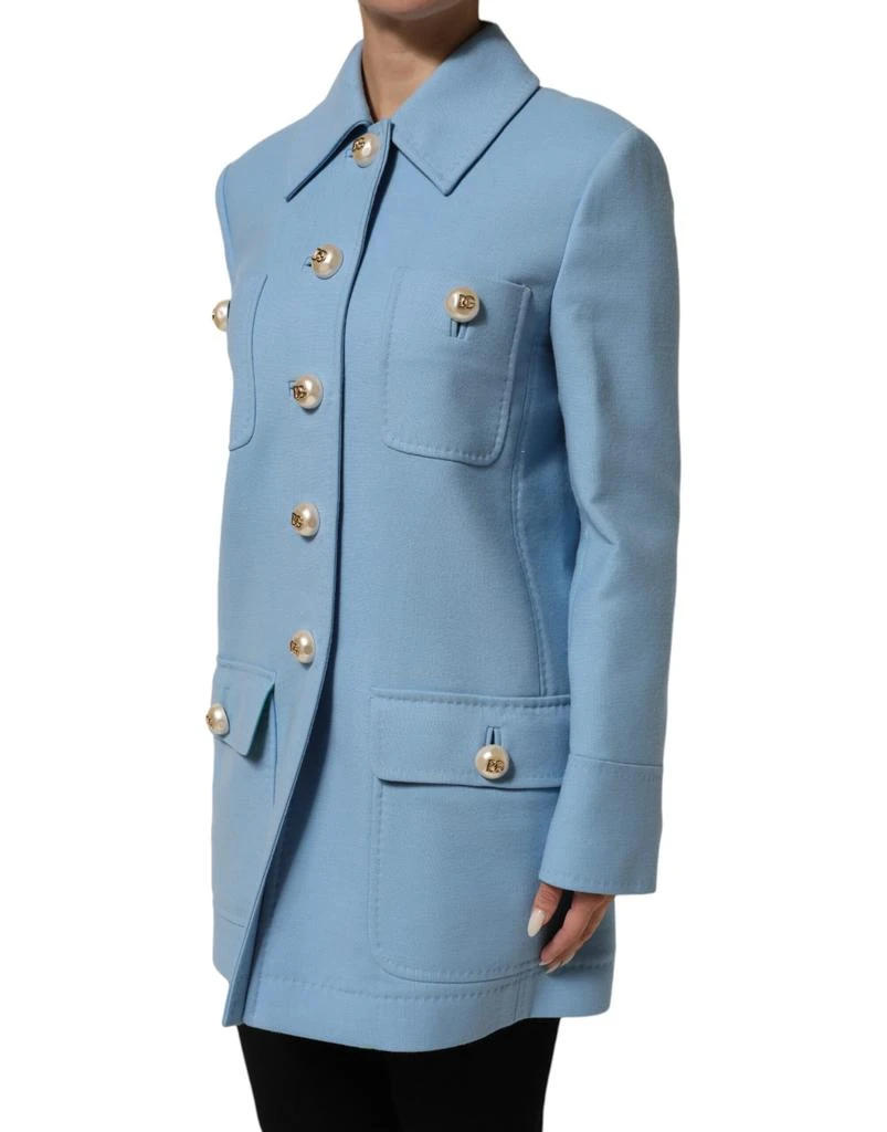 Dolce 
Gabbana Buttoned Down Trench Coat Women
s Jacket 2