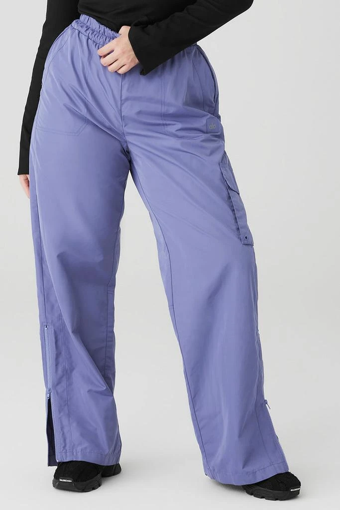 Alo International Wide Leg City Pant - Infinity Blue 5