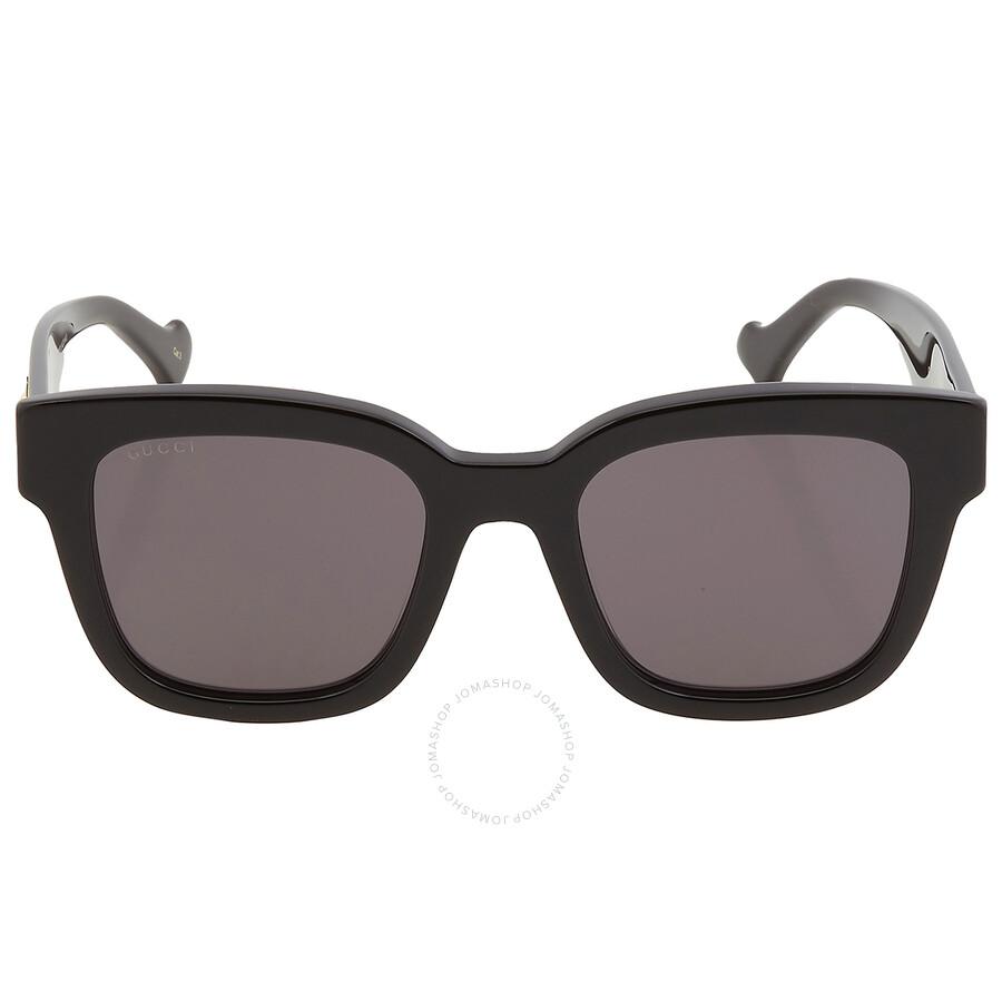 Gucci Open Box - Gucci Grey Square Ladies Sunglasses GG0998S 001 52