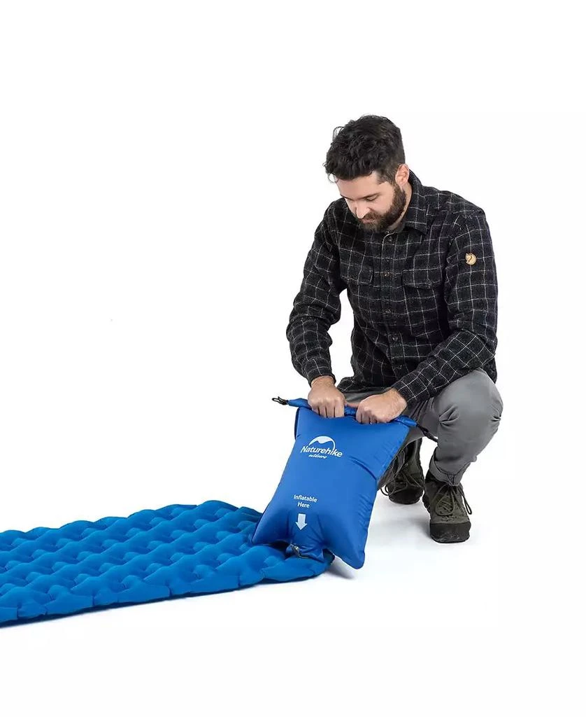 Naturehike Inflatable Camping Sleeping Pad, Ultralight Durable 2.55" Thickness Camping Mattress, Compact Air Mat for Hiking, Traveling, Backpacking&Outdoor 5