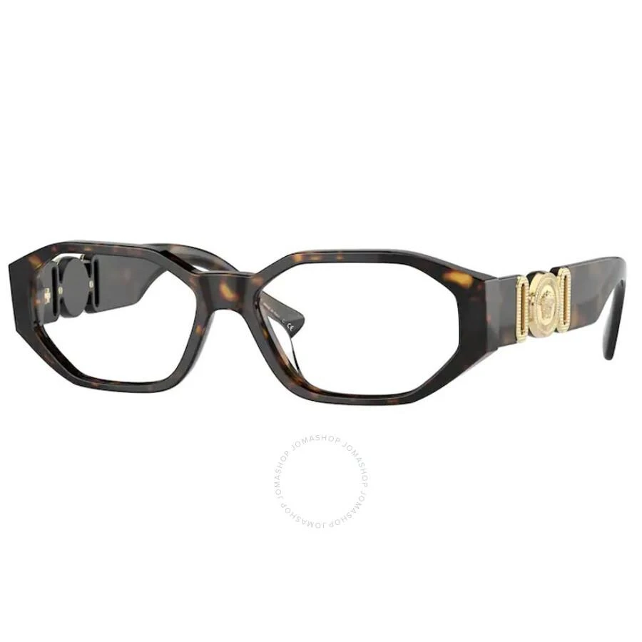 Versace Demo Geometric Men
s Eyeglasses VE3320U 108 56