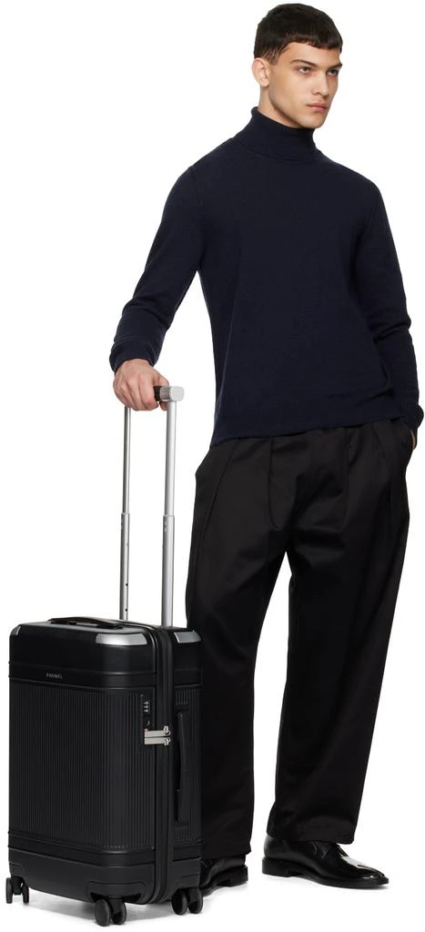 Paravel Black Aviator Carry-On Plus Suitcase 5