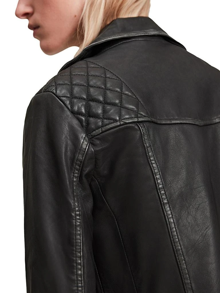 ALL SAINTS Cargo Leather Biker Jacket 7