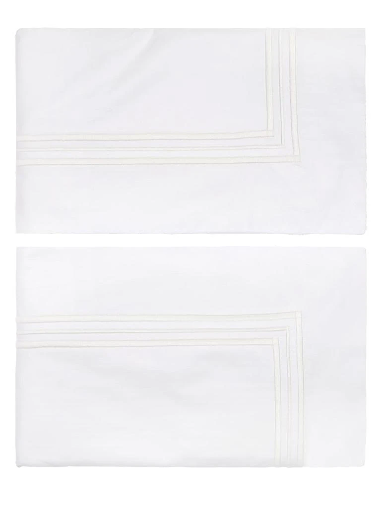 Frette Embroidery Triplo Pop Flat Bedding Set 8