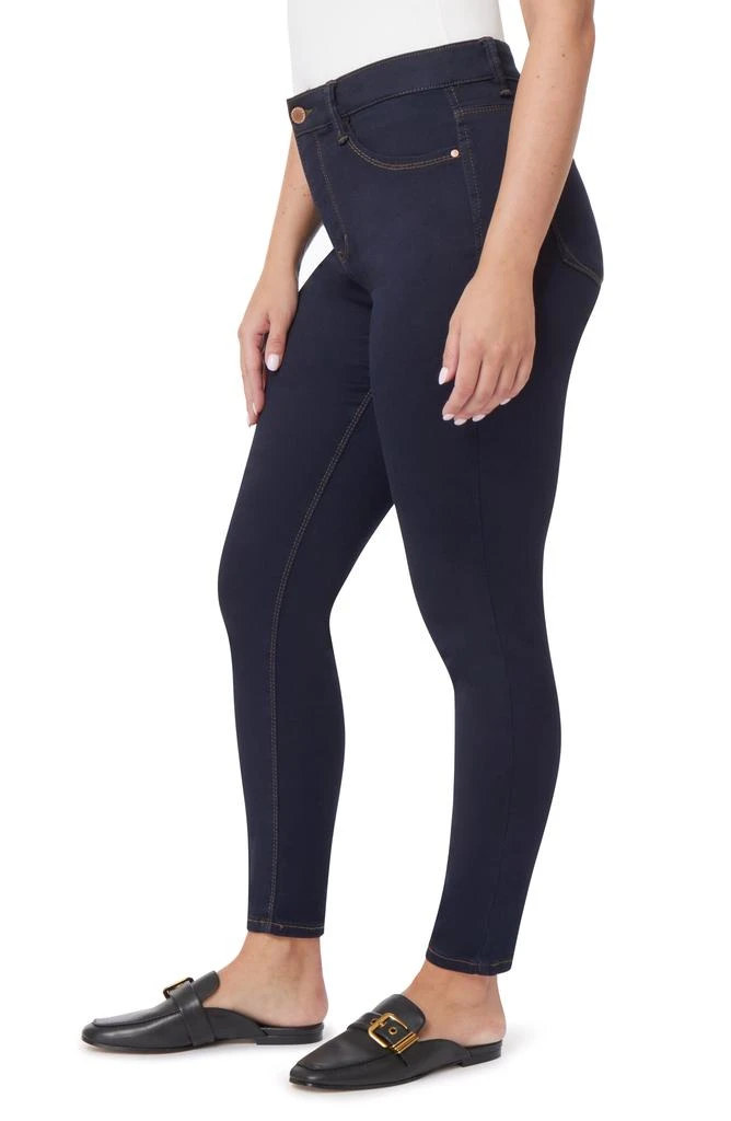 CURVE APPEAL Tummy Tucking High Rise Comfort Waist Skinny Jeans 4