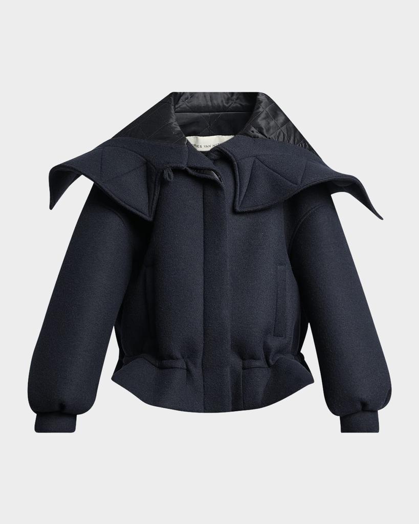 Dries Van Noten Voly cupro and cotton jacket - Jackets
