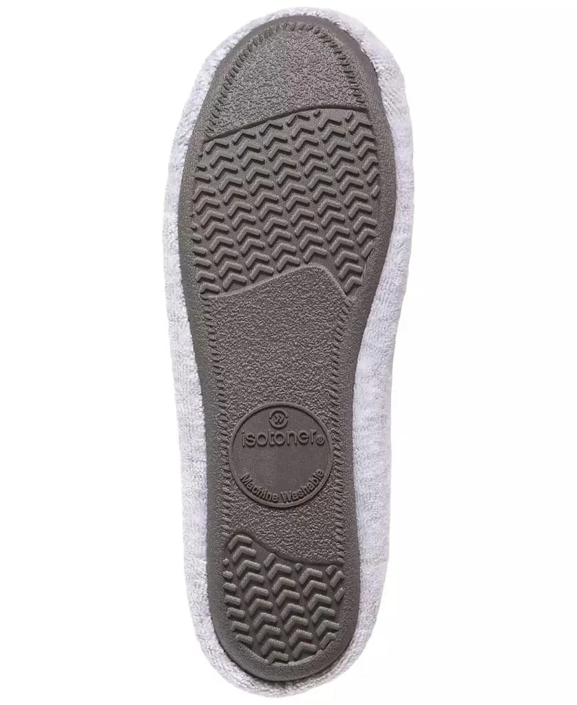 Isotoner Signature Women's Terry Indoor/Outdoor Ballerina Slippers 5