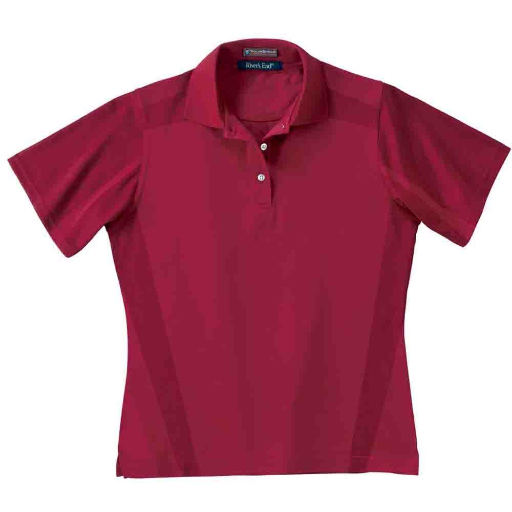 River's End UPF 30+ BodyMap Short Sleeve Polo Shirt