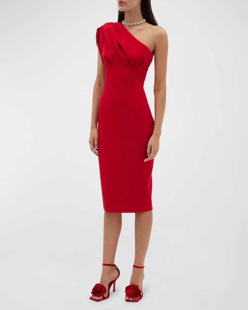 RACHEL GILBERT Winnie One-Shoulder Midi Dress 2