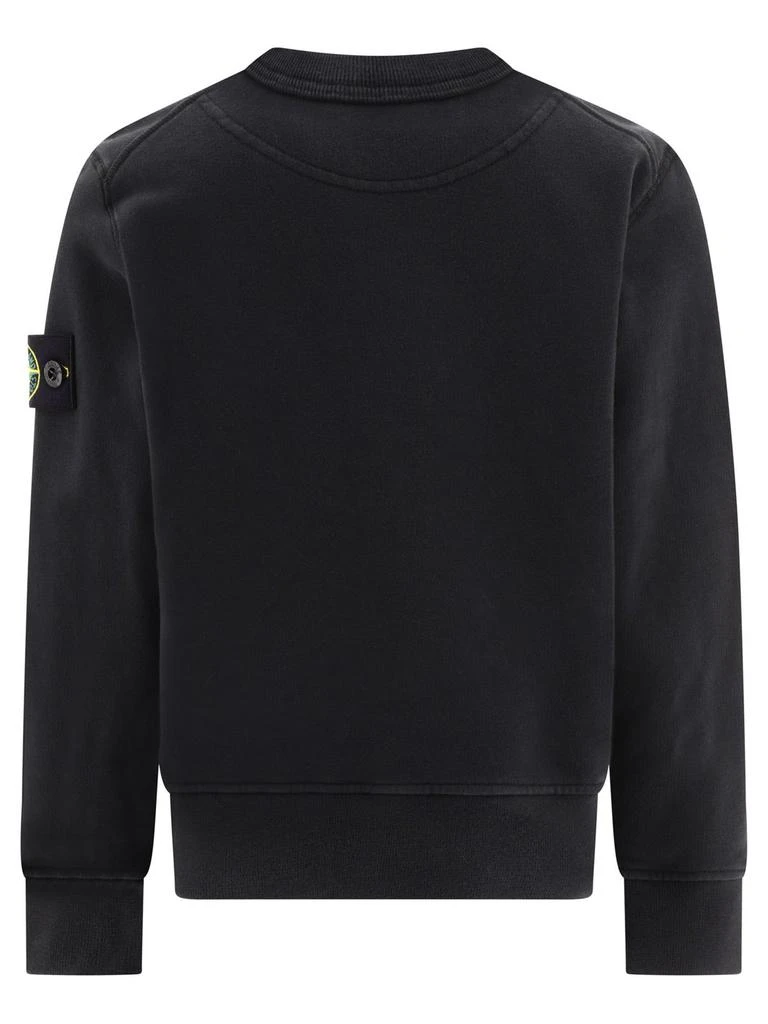 Stone Island Junior Stone Island Junior Compass-Motif Crewneck Sweatshirt 2
