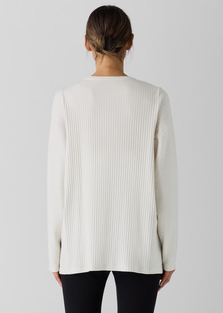 Eileen Fisher Eileen Fisher - Round Neck Tunic Long Sleeve Top