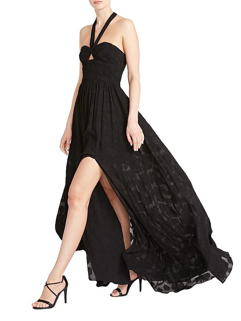 AMUR Lilyana Halter Maxi Dress 5