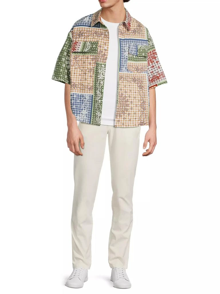 Rhude Bandana Boxy Work Shirt 2