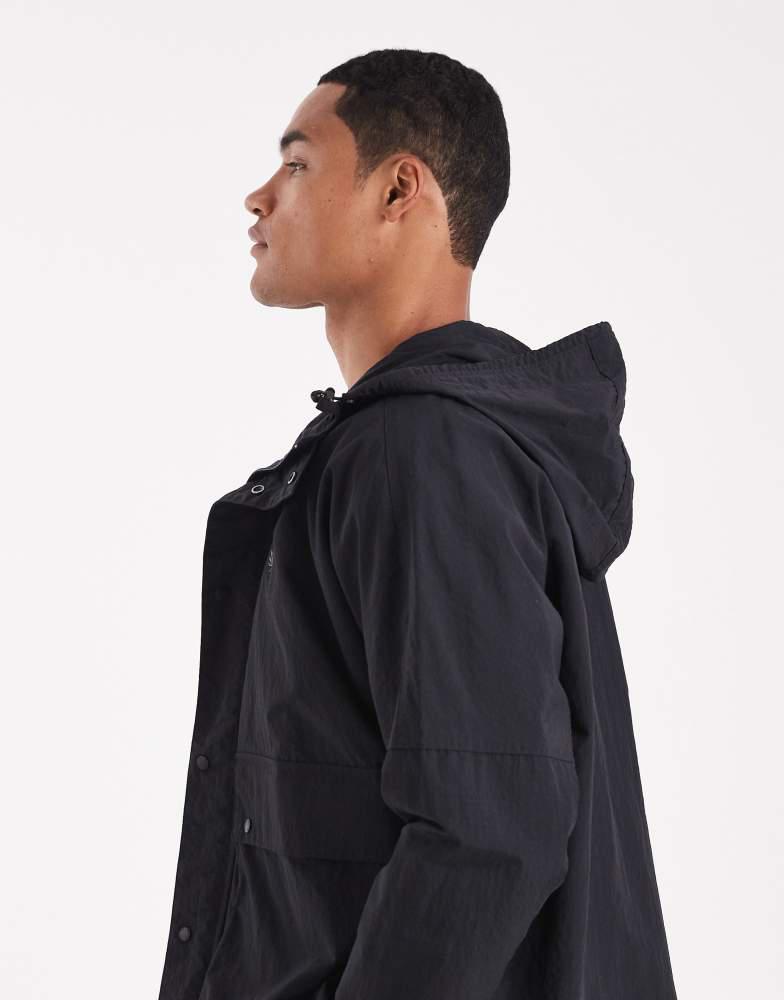 Fred Perry Fred Perry parka jacket in black - Coats - Free