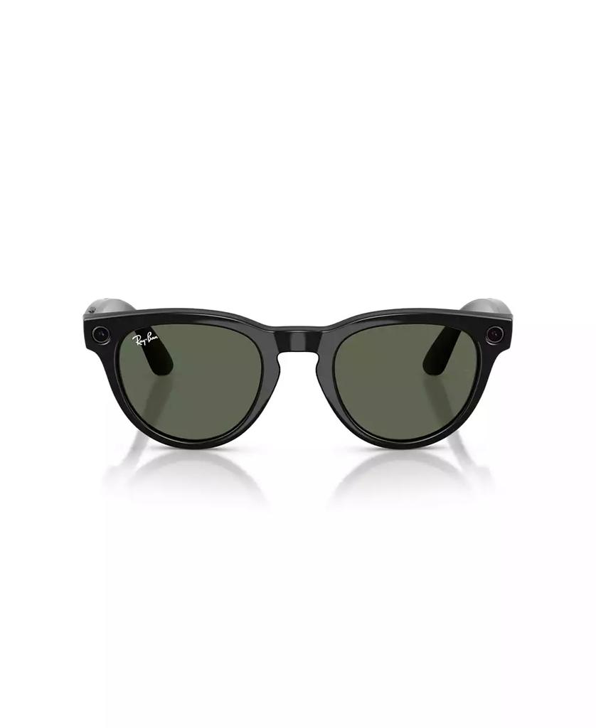 Ray-Ban Unisex AI Meta Gen2 Low Bridge Fit Headliner Sunglasses, RW4013F