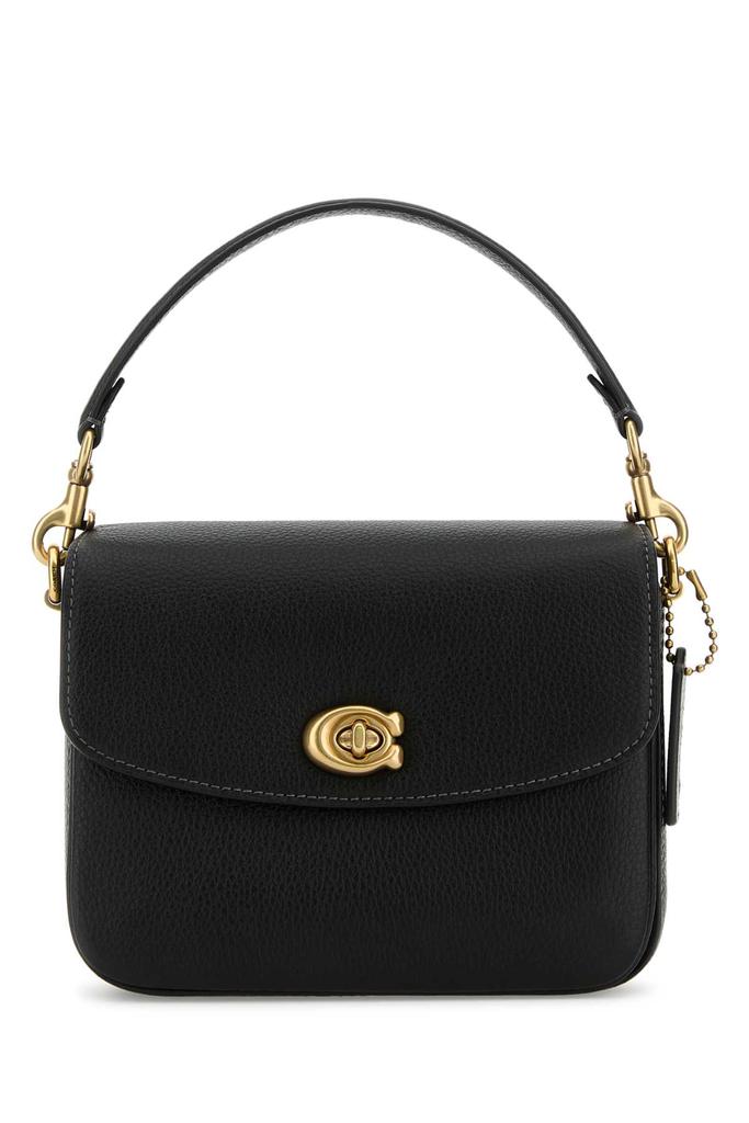 Coach Black Leather Cassie 19 Handbag