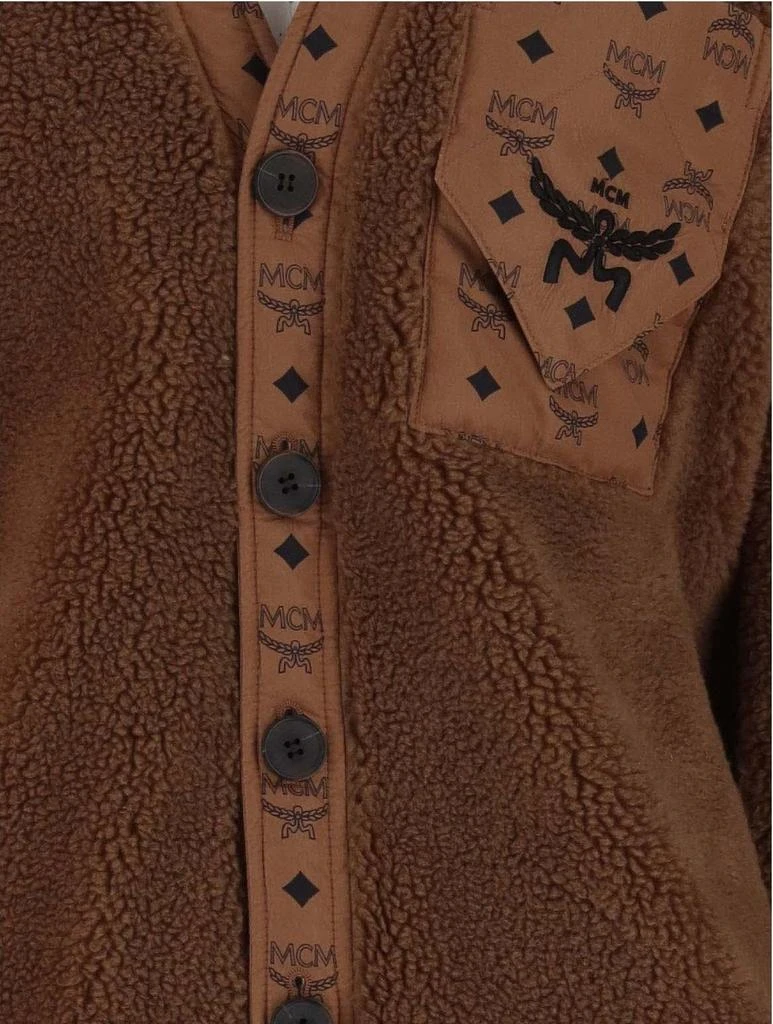 MCM MCM Monogram Pocket Fleece Cardigan 3