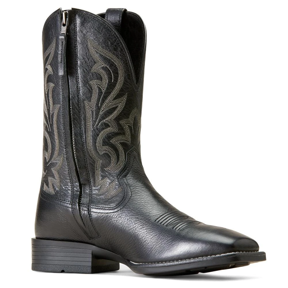 Ariat Slim Zip Ultra Square Toe Cowboy Boots 2