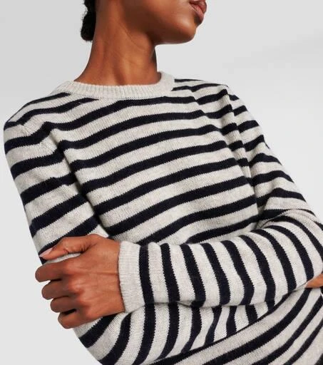 Jardin des Orangers Striped wool and cashmere sweater 5