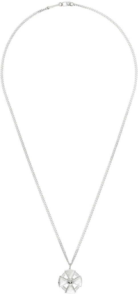 Pearls Before Swine Silver Passage Amulet Pendant Necklace 1
