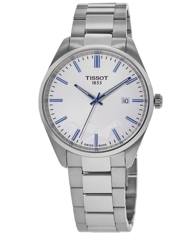 Tissot Tissot PR 100 Quartz Jungfrau Special Edition Silver Dial Steel Men's Watch T150.410.11.031.00 1