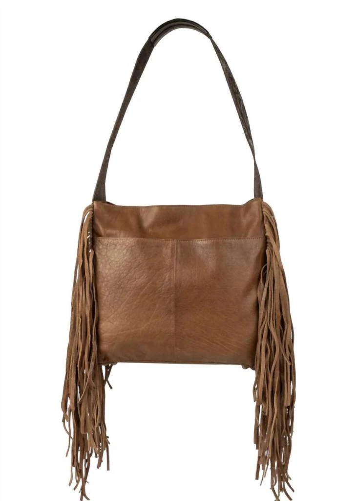 STS Ranchwear Women
s Boho Cowgirl Faye Fringe Purse In Brown 2