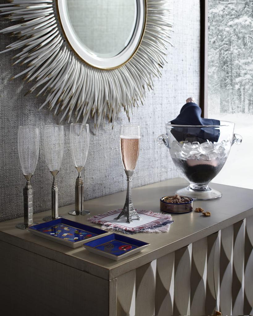 Godinger Hammered Bar Set with Tools