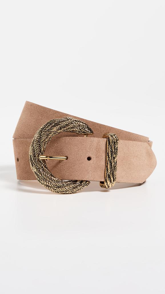 LAGENCE Adelle Suede Belt