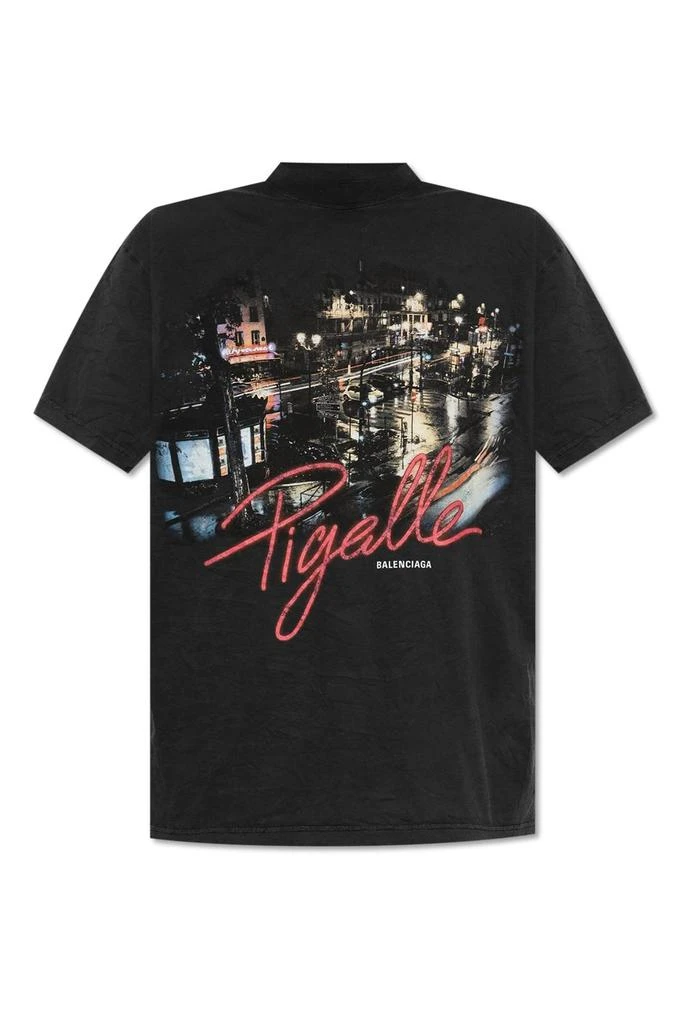 Balenciaga Balenciaga Graphic Printed T-Shirt from Cettire