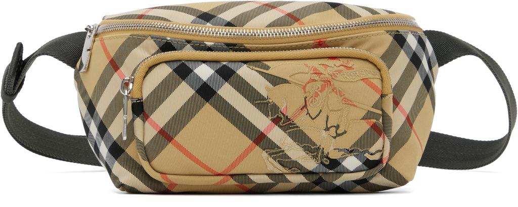 BURBERRY｜SLINGBAGS (Exaggerated Check Cason Bum Bag (80 Burberry Exaggerated Check Cason Bum Bag 8052806 ML CASON