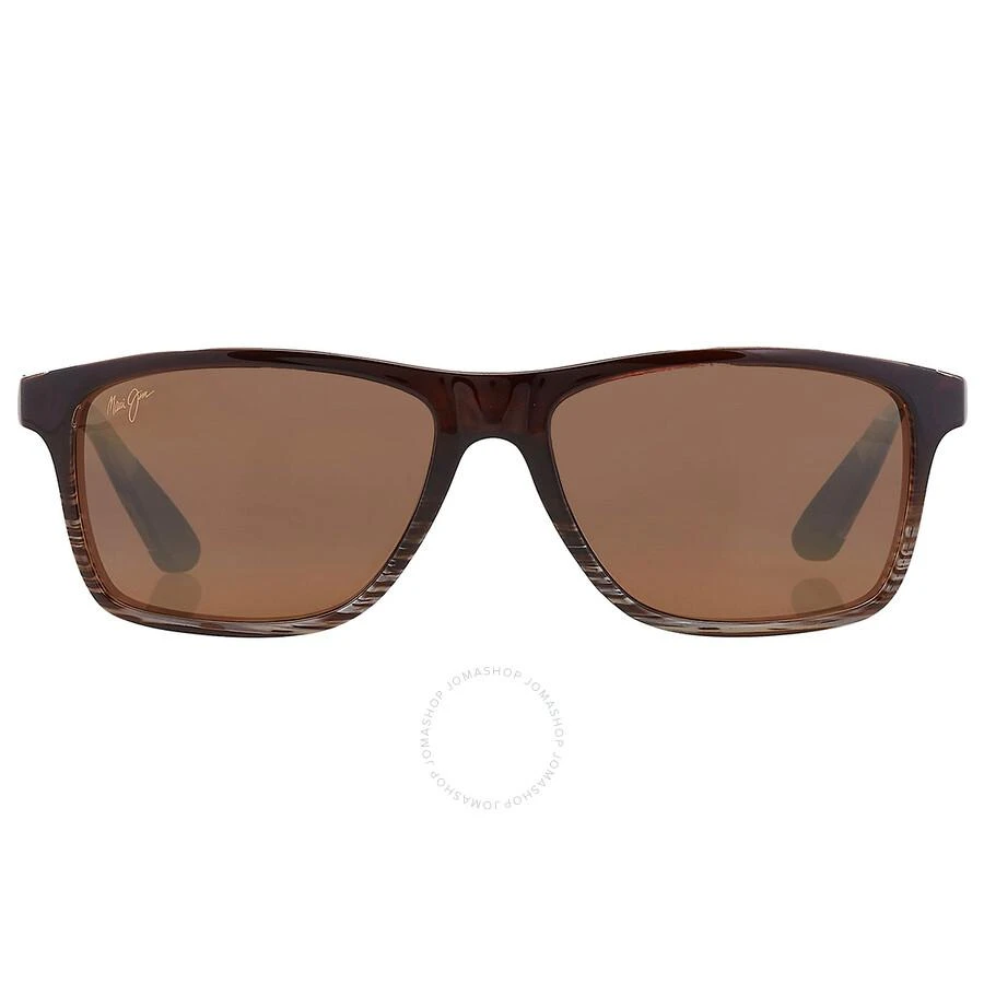 Maui Jim Onshore HCL Bronze Rectangular Men's Sunglasses H798-01 58 1