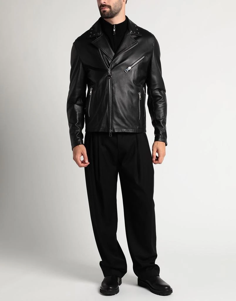 TESTONI Biker jacket 2