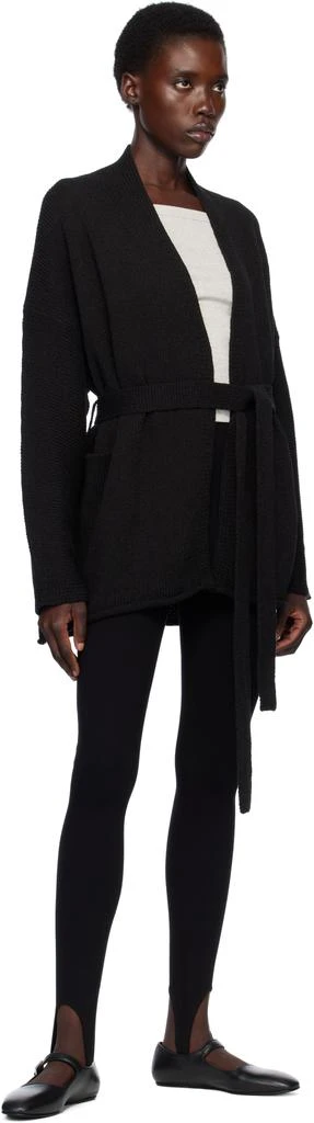 LAUREN MANOOGIAN Black Coto Cardigan 4