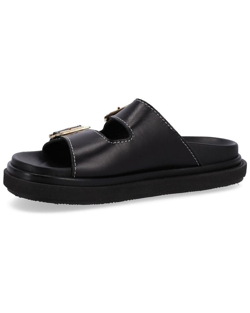 ALOHAS Buckle Strap Leather Sandal