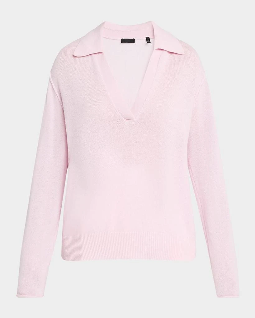 ATM Anthony Thomas Melillo Cashmere Oversized Polo Sweater 1