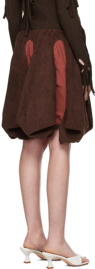 J.Kim Brown Porcelain Figurine Midi Skirt 3