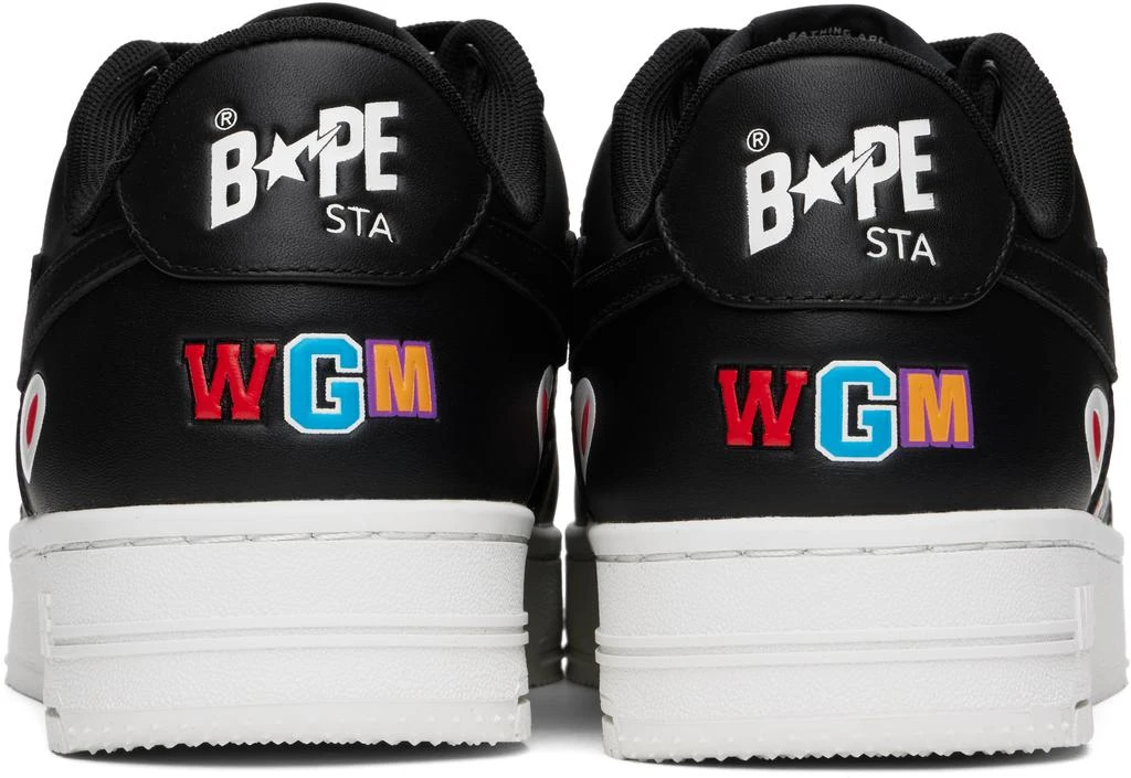 Bape Black STA Shark Sneakers 2