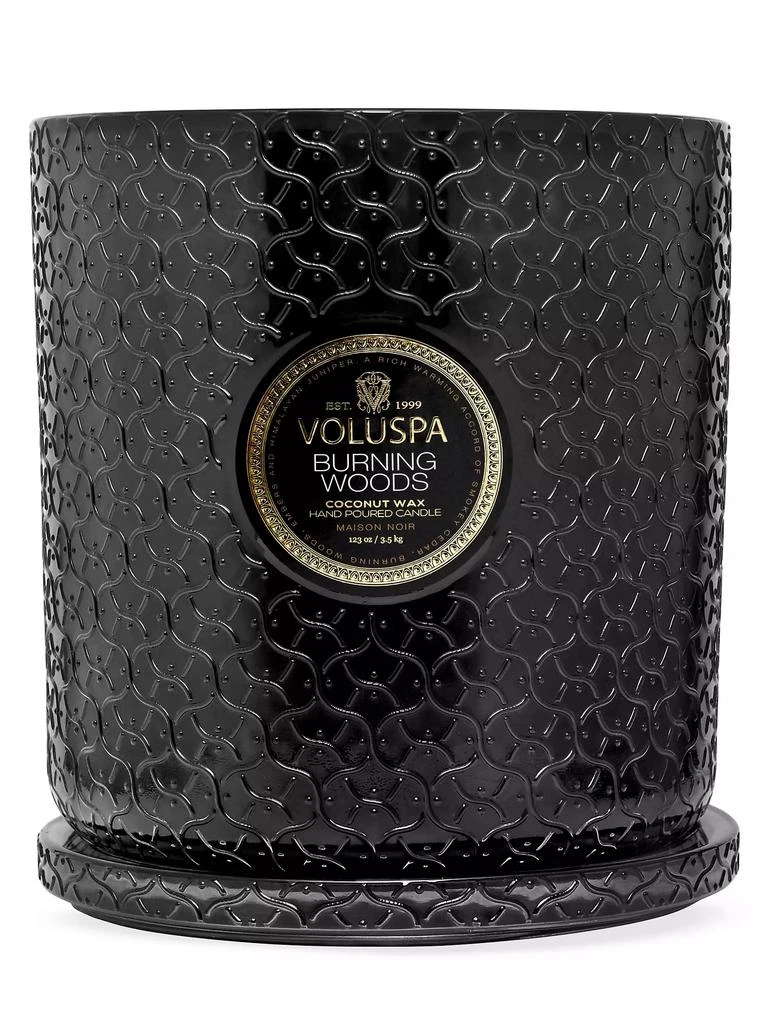 Voluspa Maison Burning Woods 5-Wick Hearth Candle 3