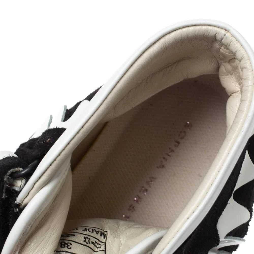 Sophia Webster Sophia Webster Monochrome Suede and Patent Leather Riko High Top Sneakers Size 38.5 7