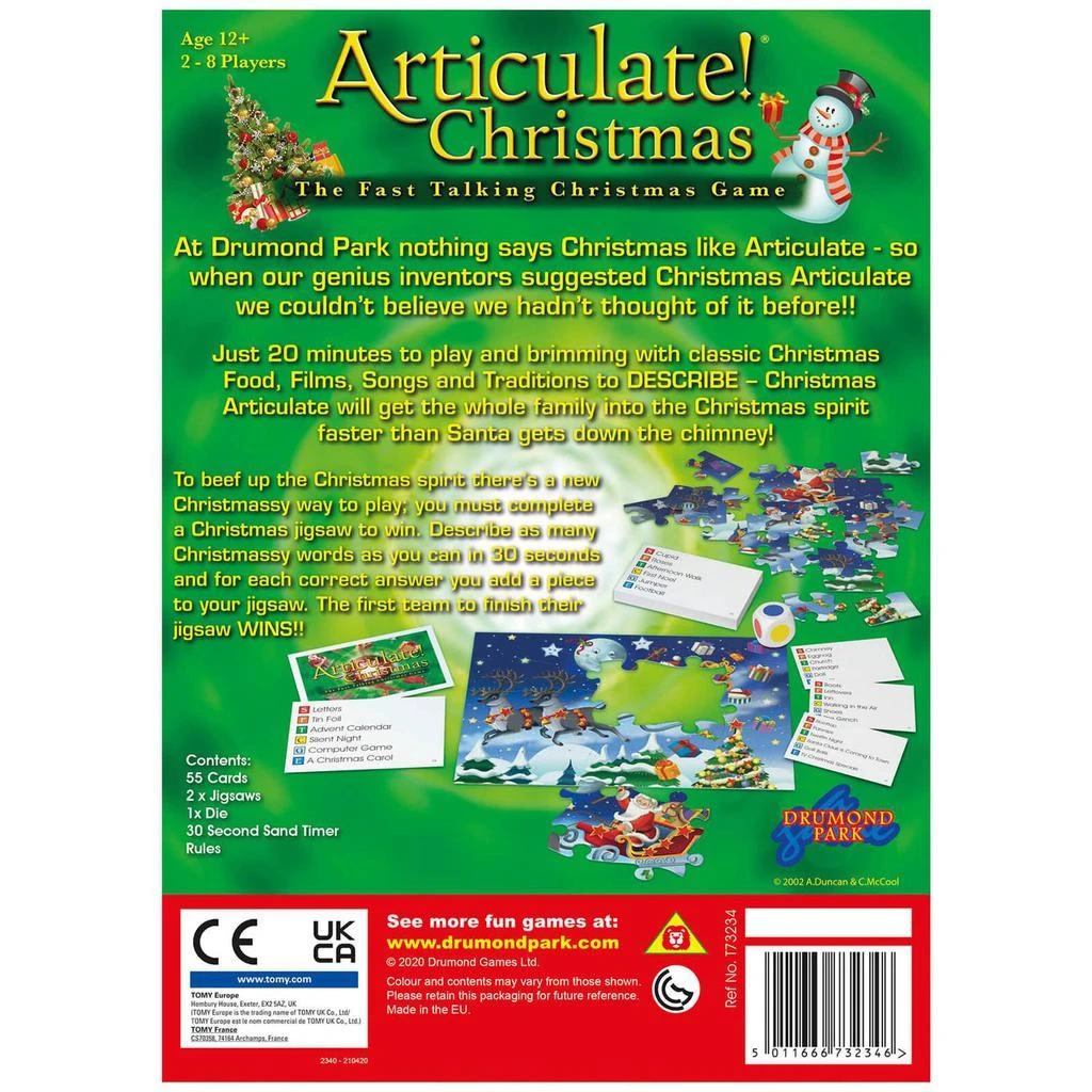 The Hut Articulate Christmas Board Game 3