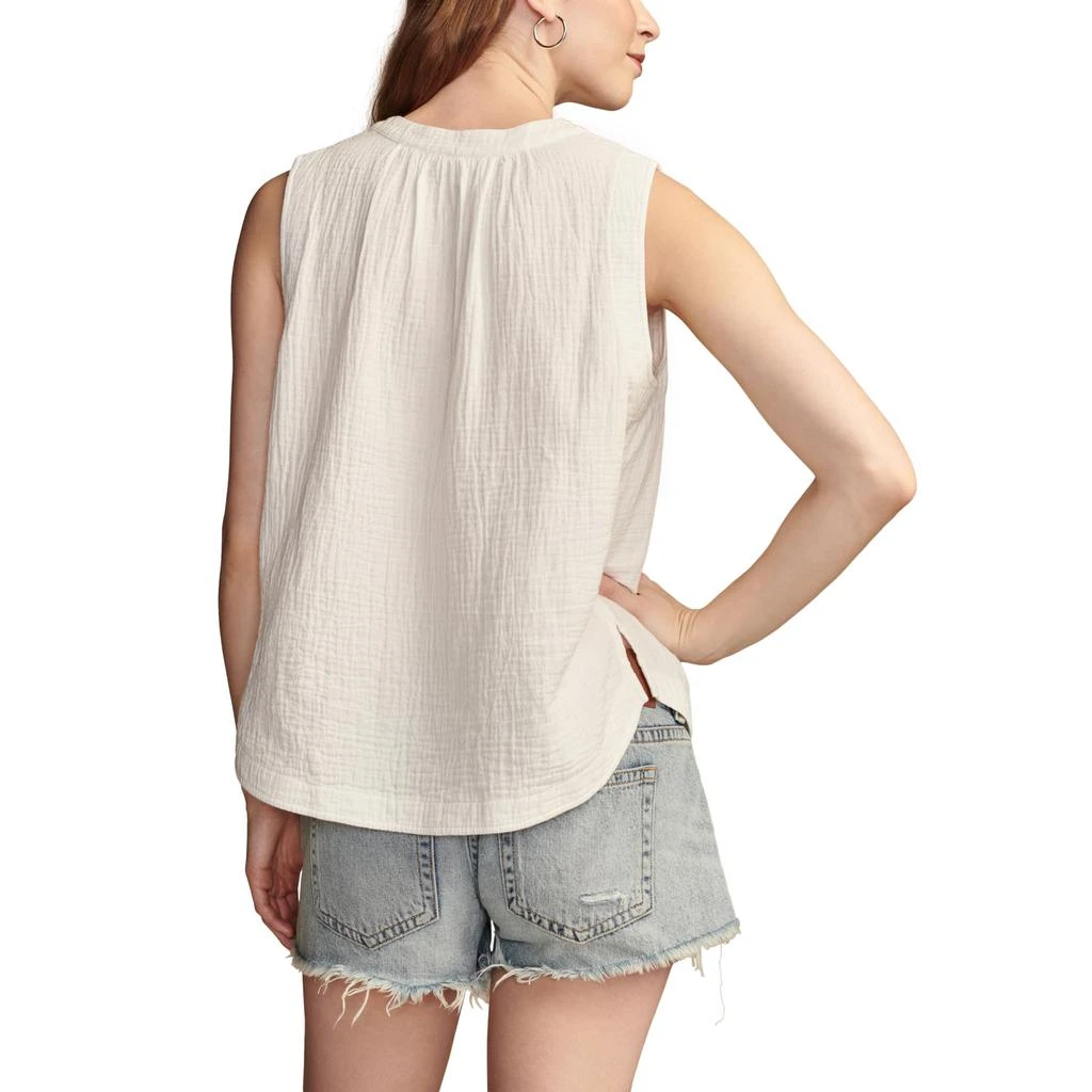 Lucky Brand Sleeveless Popover Shirt 2