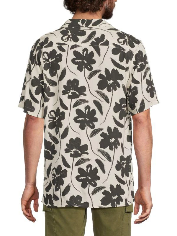 Original Paperbacks Rio Floral Cotton Camp Shirt 2
