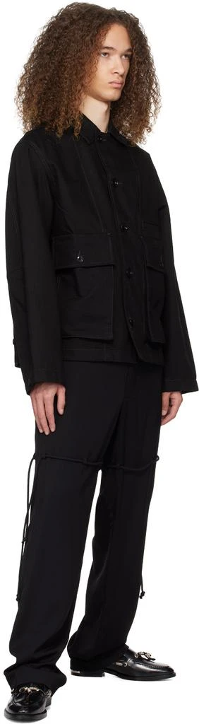 Toga Virilis Black Polished Loafers 5