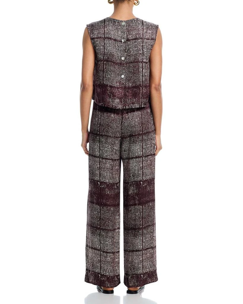 Bella Dahl Asilah Textured Print Wide Leg Pant 6
