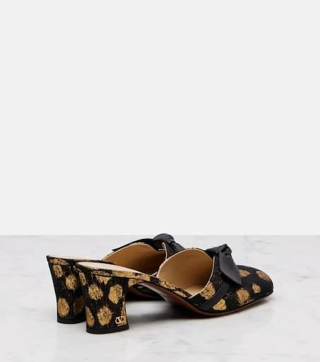 Valentino Knotty 60 bow-detail mules 2