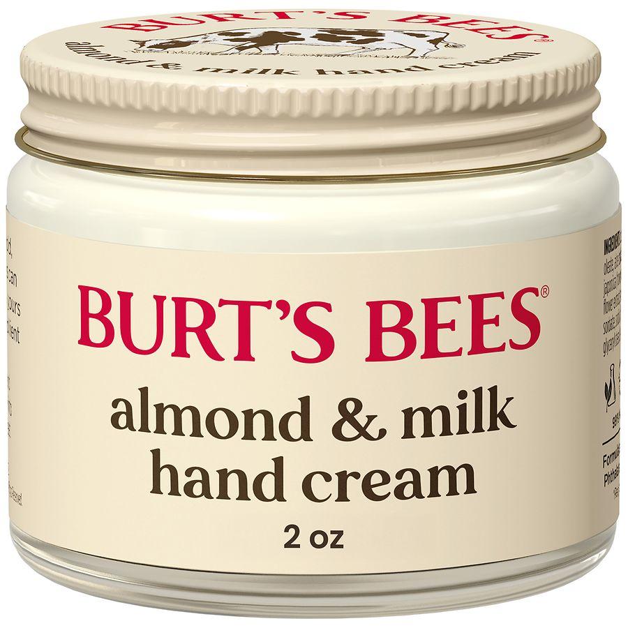 Burt's Bees Almond Milk Beeswax Hand Cream Jar