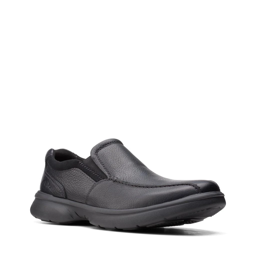 Clarks Bradley Step in Black Leather 2