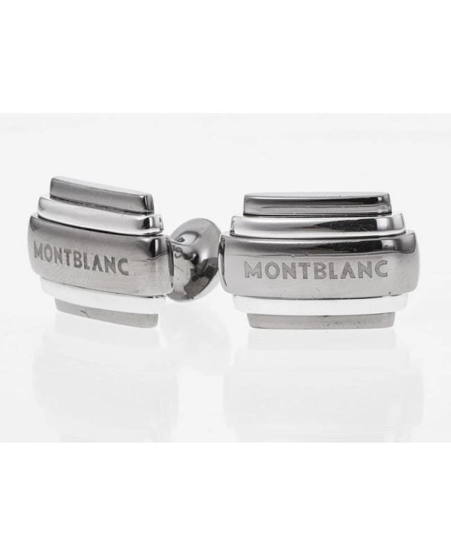 MontBlanc Montblanc Silver and Ruthenium Men
s Cufflinks 104516-SD 2